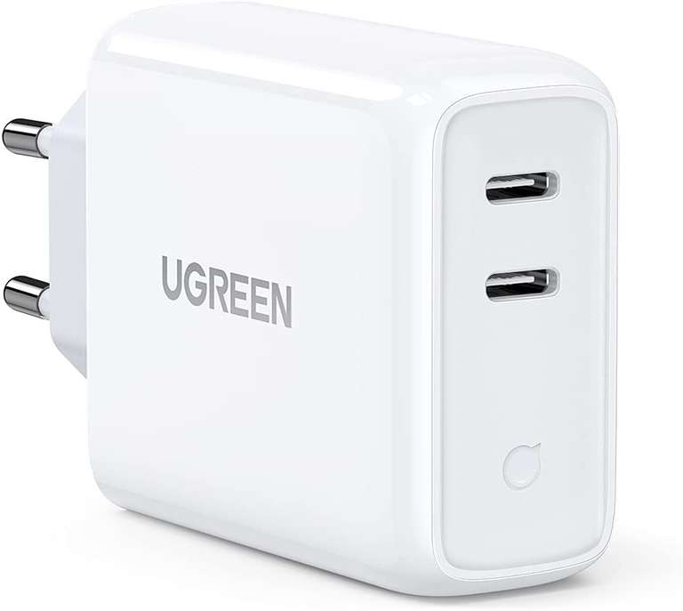 UGREEN USB C 36W 2-poorts PD3.0 oplader voor €20,99 @ Amazon NL