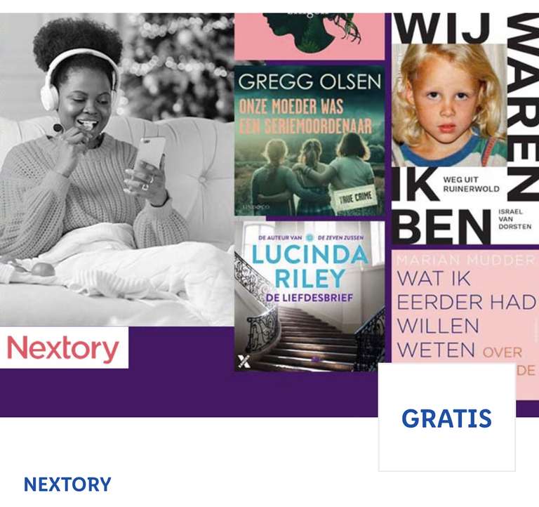 Lidl plus app: Nextory 70 dagen gratis lees- en luisterplezier