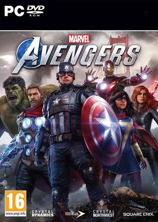 Marvel's Avengers PC (Steam key in een doosje) voor €4,98