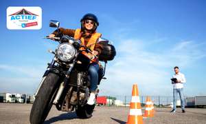 10-12 motorrijlessen + examens (omgeving Den Haag en Rotterdam)