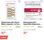 [bol.com] meerdere prijsfouten gezichtsverzorging van dit merk; Diadermine