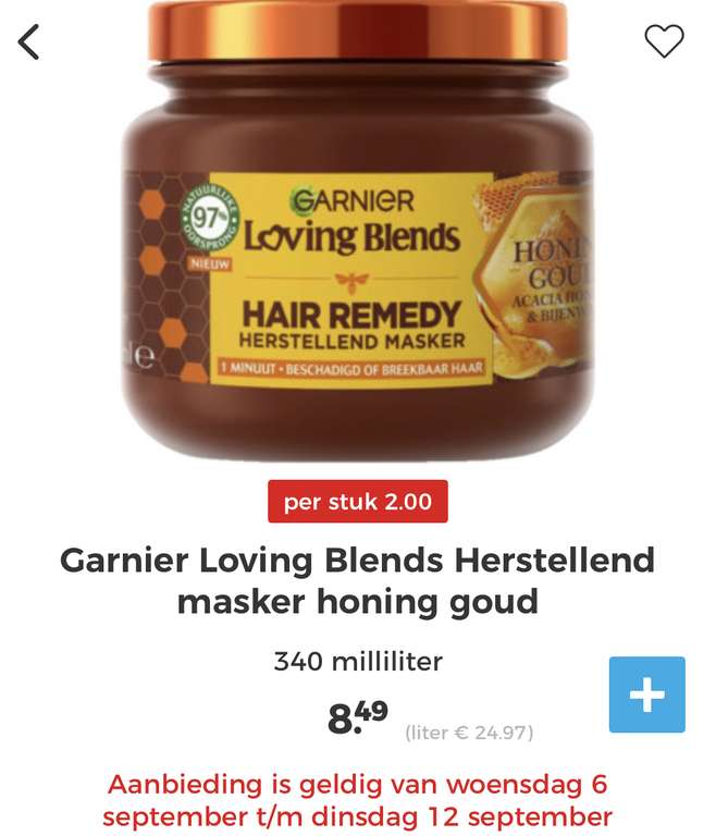 Loving Blends honing masker