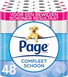Page wc papier - Compleet Schoon toiletpapier - 48 Rollen - Voordeelverpakking