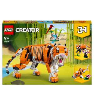 LEGO Creator 3-in-1 Grote Tijger 31129 (laagste prijs ooit)