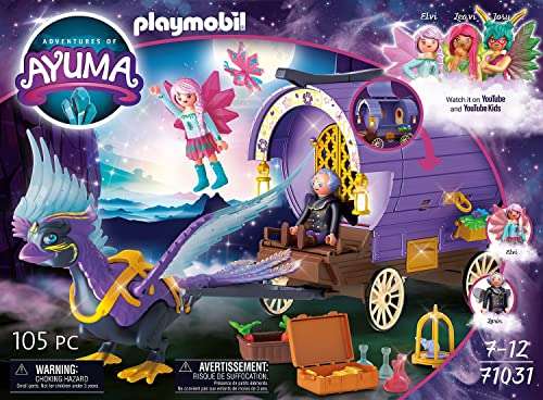 PLAYMOBIL, Adventures of Ayuma, Feeënkoets met feniks - 71031