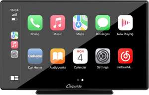 Carpuride 901 draadloze Apple Carplay en Android auto stereo - 2023 editie @ Amazon NL