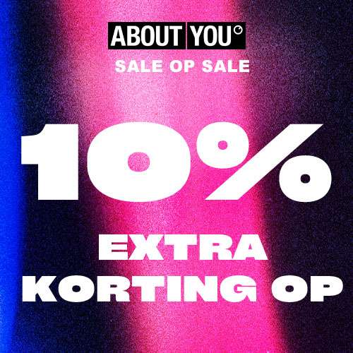 10% éxtra korting bovenop de sale tot 73% @ About You