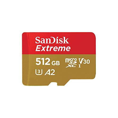 Sandisk Extreme 512GB Micro SD (U3, V30) @Amazon DE