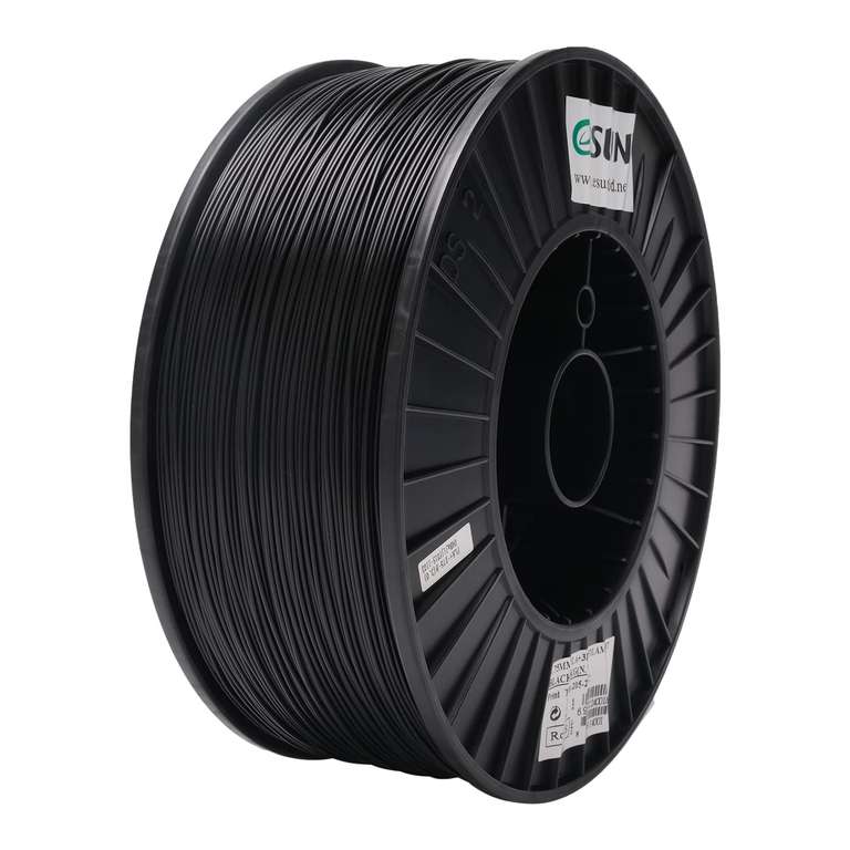 eSUN PLA+ Filament 3kg (zwart) [Lightning deal @ Amazon.nl]