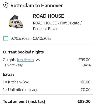 7- Days One-Way Through Europe for Only €99