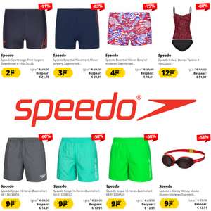Speedo badmode & meer - vanaf €2,22